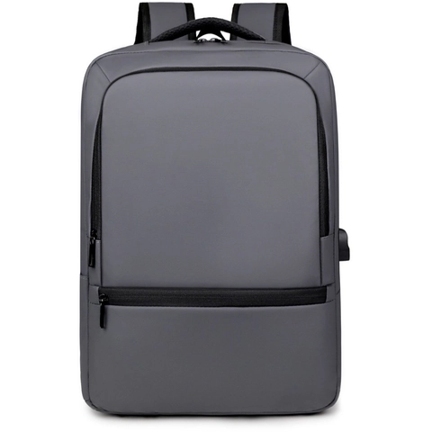 Mochila para Computadora Portátil de Negocios Con Puerto de Carga USB Impermeable Gran Capacidad Bolsa de Viaje para Hombres Mujeres