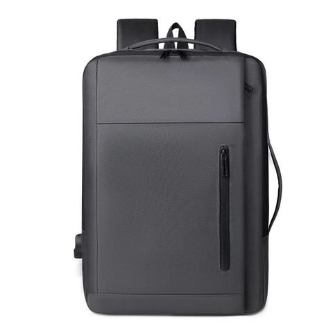 Business Laptop Backpack For Men Women Waterproof Oxford Cloth USB Charging Port 16 Inch Computer Bag Travel Commute Work