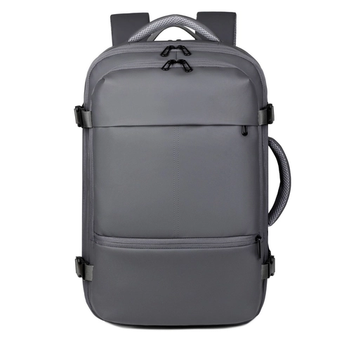 Zaino da Lavoro a Grande Capacità Impermeabile Borsa per Laptop da 16 Pollici Con Porta di Ricarica USB Zaino da Viaggio Espandibile