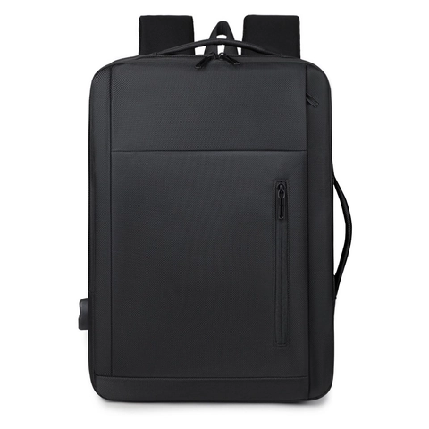 Business Laptop Backpack For Men Women Waterproof Oxford Cloth USB Charging Port 16 Inch Computer Bag Travel Commute Work