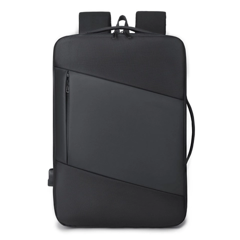 Zaino Per Laptop Da Lavoro Tessuto Oxford Impermeabile Porta Di Ricarica USB Multi Scomparto Viaggio Per Uomini