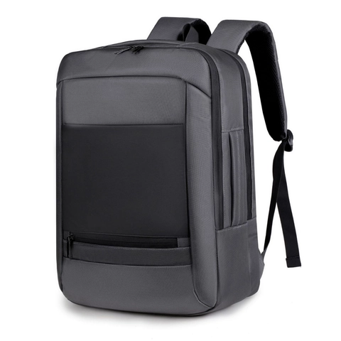Mochila para Portátil de Negocios Impermeable de Tela Oxford Bolsa de Viaje Con Puerto USB Gran Capacidad Hombre Mujer
