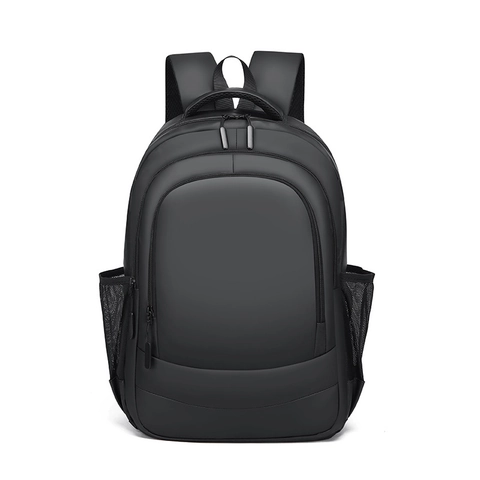 Business Backpack Laptop Bag Waterproof Lightweight Travel Fashion Minimalist Solid Color Men Women