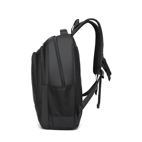 Business Backpack Laptop Bag Waterproof Lightweight Travel Fashion Minimalist Solid Color Men Women