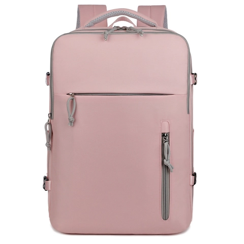 Zaino Per Laptop Da Lavoro Grande Capacità Tessuto Oxford Resistente All'acqua Viaggio Multi Scomparto Professionale
