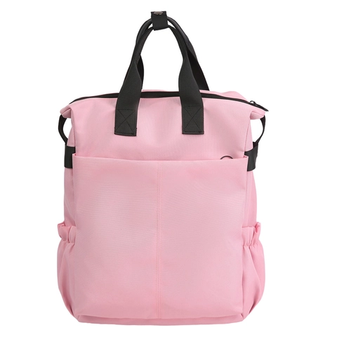 Large Capacity Nylon Backpack Minimalist Urban School Bookbag Lightweight Laptop Travel Daypack For High School College Students Men Women