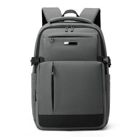 Sac à Dos Business Grande Capacité pour Ordinateur Nylon Résistant à l'Eau Sac de Voyage Avec Port USB pour PC 16 Pouces