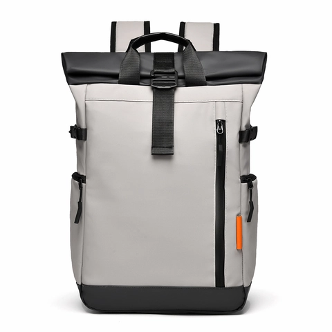 Zaino Roll Top Tessuto Oxford Impermeabile Grande Capacità Espandibile Borsa Per Laptop Per Viaggi Business Scuola Outdoor Urban Tactical
