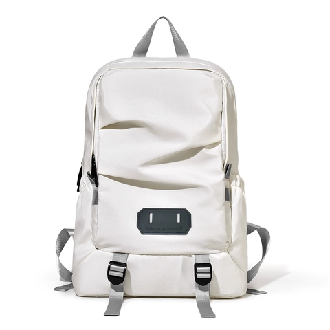 Zaino Grande Capacità Nylon Impermeabile Borsa Per Laptop Casual Per Uomo Donna Scuola Viaggio Minimalista Believe In Yourself