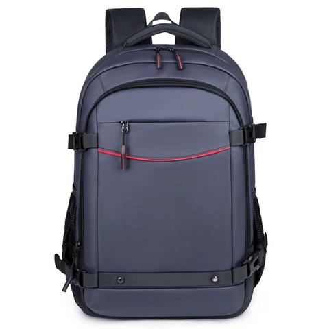 Mochila Gran Capacidad Tela Revestida Resistente al Agua Bolsa para Portátil 15.6 Business Casual Hombre Escuela Viaje