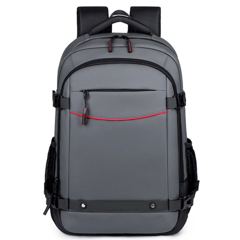 Mochila Gran Capacidad Tela Revestida Resistente al Agua Bolsa para Portátil 15.6 Business Casual Hombre Escuela Viaje