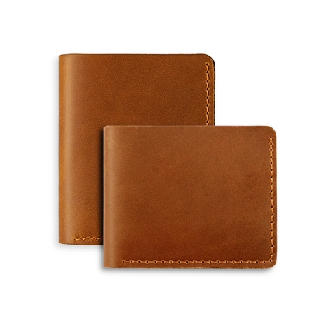 Retro Genuine Cowhide Leather Men's Bifold Wallet RFID Protection Multi Card Slot Embossed Floral Tiger Pattern Wallet