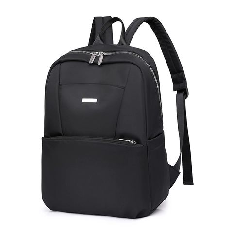 Mochila Para Mujer Estilo Coreano Simple Nylon Impermeable Gran Capacidad Viaje Bolso Informal Mochila Para Estudiantes