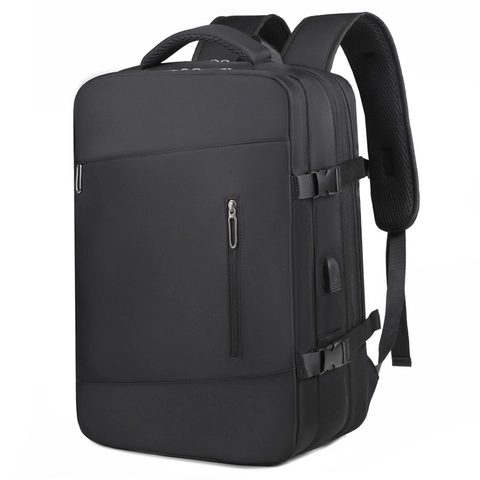 Zaino Per Computer Portatile Espandibile Impermeabile Oxford Grande Capacità Con Porta Di Ricarica USB Viaggio Scuola Uomo Donna