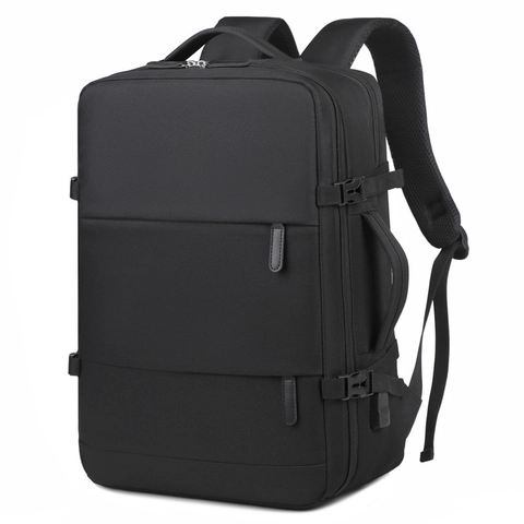 Zaino Da Viaggio D'affari Di Grande Capacità Tessuto Oxford Impermeabile Borsa Per Laptop Multifunzionale Per Uomo Donna