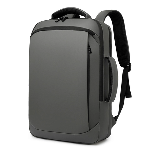 Zaino Porta PC Business da Uomo Borsa da Viaggio Multifunzionale Impermeabile in Tessuto Oxford Con Porta di Ricarica USB