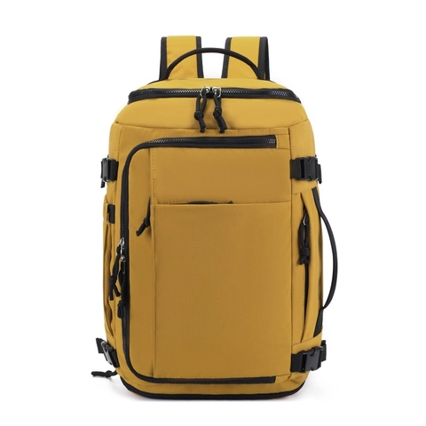 Zaino Da Viaggio Espandibile Grande Capacità In Nylon Impermeabile Borsa Per Laptop Con Porta USB E Scomparto Per Scarpe