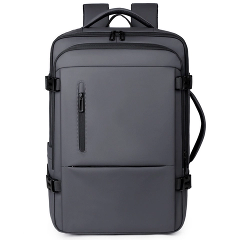 Business Travel Backpack Men Waterproof Expandable Laptop Bag Large Capacity Minimalist Commuter Schoolbag
