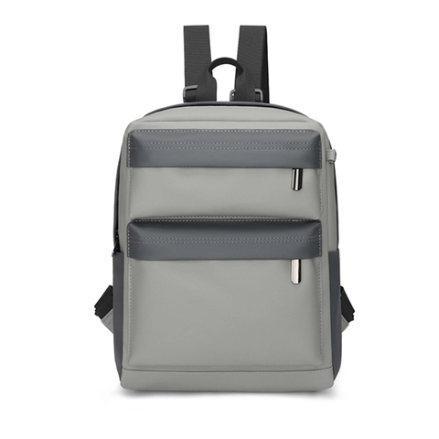 Zaino Casual Minimalista Nylon Impermeabile Multi-Tasca Leggero Viaggio All Aperto Per Uomini E Donne