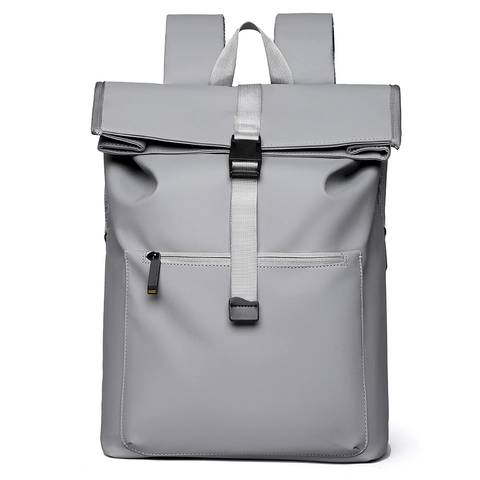 Zaino Roll Top Minimalista Urbano Impermeabile Grande Capacità Borsa Laptop Per Viaggi Affari Pendolarismo Unisex