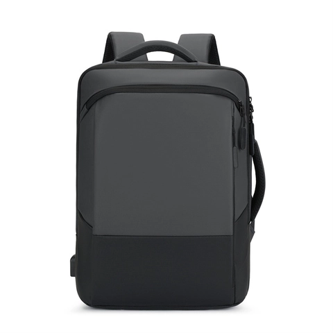 Business Laptop Backpack Large Capacity Waterproof USB Charging Port Travel Commute Professional Bag For Men Women