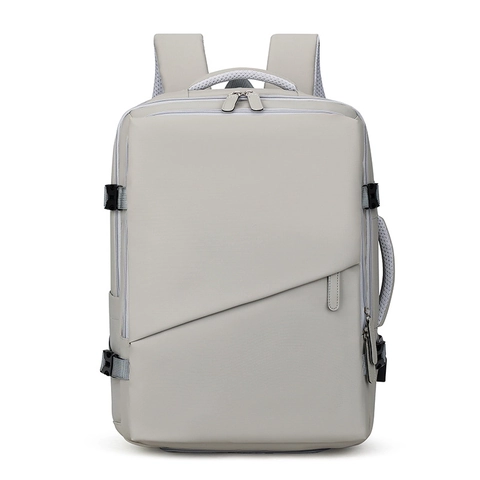 Zaino Per Laptop Business Tessuto Oxford Espandibile Grande Capacità Con Porta Di Ricarica USB Viaggio Minimalista Unisex