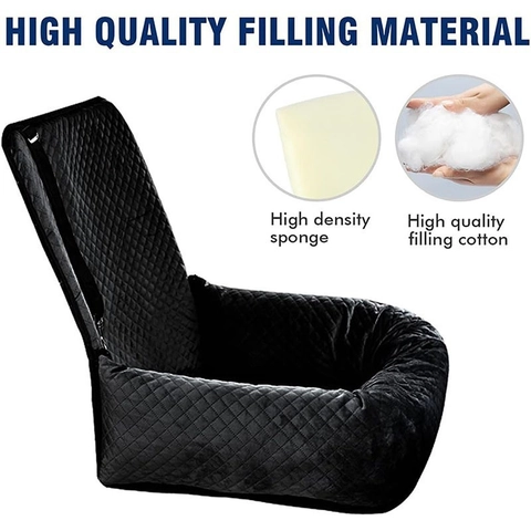 Waterproof Quilted Pet Car Seat Cover Dog Booster Seat For Front Seat Anti-Slip Travel Safety Pet Dog Mat Pet Supplies