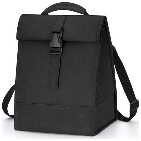 Borsa Pranzo Isolata Tessuto Oxford Impermeabile Foglio Alluminio Borsa Termica Portatile Borsa A Mano Tracolla Ufficio Picnic