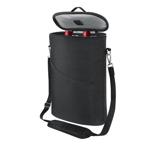 Borsa Termica Per Vino Impermeabile Imbottita Poliestere Borsa Portatile Con Tracolla Regolabile Per Viaggi All Aperto
