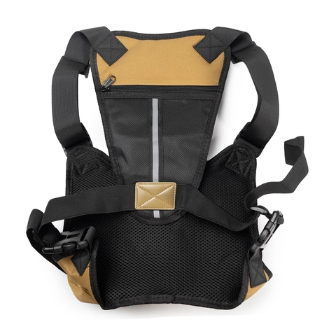 Men's Tactical Chest Bag Outdoor Vest Sport Multi-functional Backpack Oxford Cloth Waterproof Breathable Adjustable Strap Bag