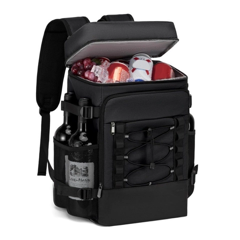 Large Capacity Insulated Cooler Backpack Waterproof Leakproof Outdoor Camping Picnic Bag With Bottle Opener Soft Cooler
