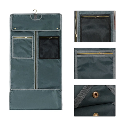 Borsa Portabiti Convertibile Borsa da Viaggio Zaino Grande Capacità Porta Abiti Impermeabile in Tessuto Oxford Per Uomo Donna