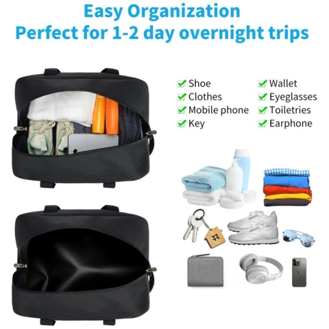 Borsa Da Viaggio In Poliere Leggero Multifunzionale Sport Palestra Borsa Per Uomini E Donne Fine Settimana