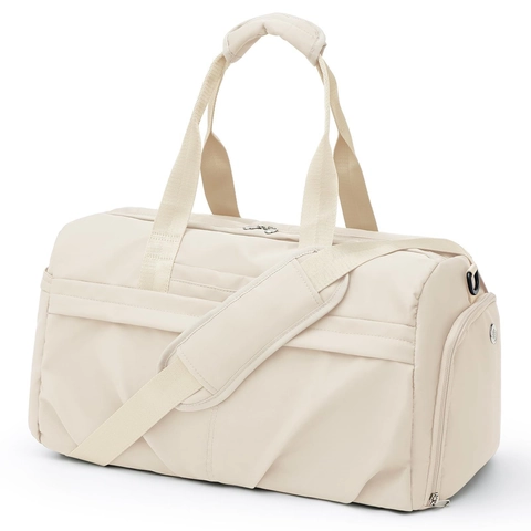 Bolsa De Deporte De Nylon Impermeable Con Compartimento Para Zapatos Correa Para Esterilla De Yoga Funda Para Maleta