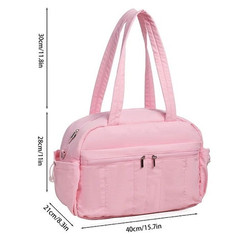 Grote Reistas Met Meerdere Zakken Sport Gym Duffel Draagtas Waterdicht Polyester Materiaal Met Verstelbare Schouderriem