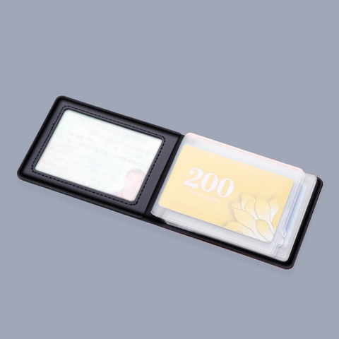 Porte-permis de Conduire en Cuir Véritable Mince Bifold Cuir de Vachette de Première Couche Étui pour Cartes Organisateur d'Identité Pour Hommes Femmes Portefeuille Minimaliste Affaires