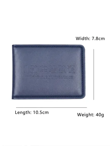 Driving License Cover Genuine Cowhide Leather Document Holder Card Protector Case Minimalist Wallet For Men And Women