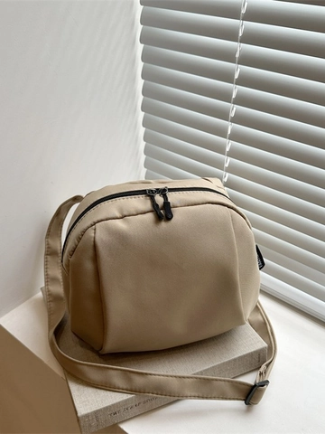 Borsa A Spalla Mezzaluna Minimalista Nylon Resistente All'acqua Borsa A Tracolla Con Tracolla Regolabile Donna Casual
