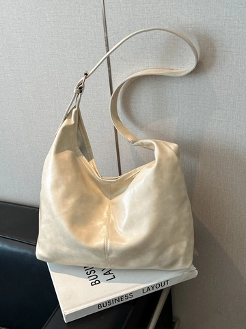 Hobo Umhängetasche Mit Großer Kapazität PU Leder Vertikalnaht Minimalistische Tote Für Frauen Pendler Täglich Mode Tasche