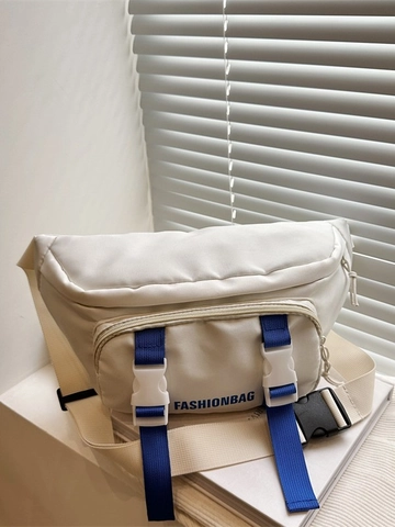 Borsa Da Petto In Nylon Tracolla Regolabile Sport Casual Stile Harajuku Multi Tasca Marsupio Per Donna Uomo