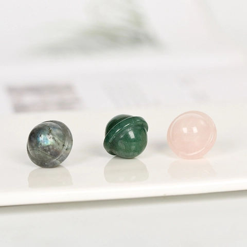 Mini Planète Forme Saturne Quartz Rose Œil De Tigre Labradorite Obsidienne Aventurine Pierre Naturelle Décor Bureau