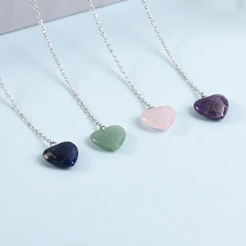 Marcador De Libros Pluma De Metal Con Colgante Corazón Piedra Natural Cristal Amatista Cuarzo Rosa Accesorio De Lectura