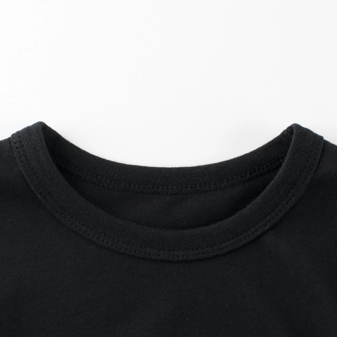 Mädchen Kurzarm T-Shirt Reine Baumwolle Atmungsaktiv Rundhals Klaviertasten Katze Musik Druck Sommer Oberteile Für Kleinkinder