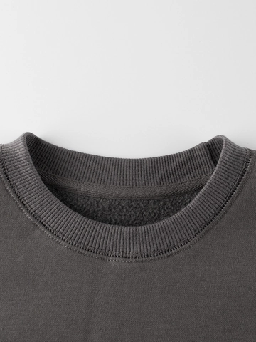 Sweat-shirt pour Enfants Doublé Polaire Décontracté Manches Longues Pull Imprimé Lapin Dessin Animé Haut Chaud en Coton