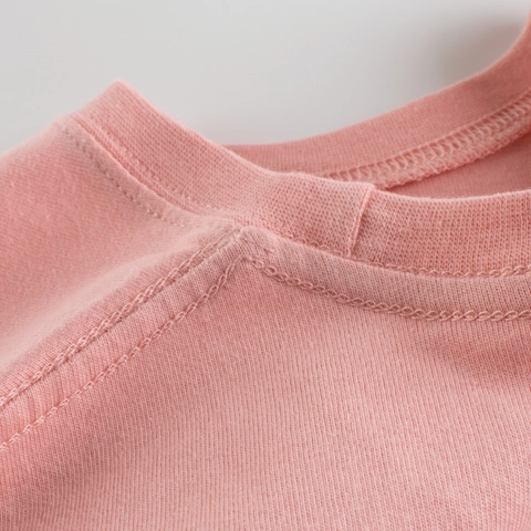 T-Shirt En Coton À Manches Courtes Pour Enfants Col Rond Imprimé Lettres Haut De Mode Décontracté Pour Garçons Et Filles