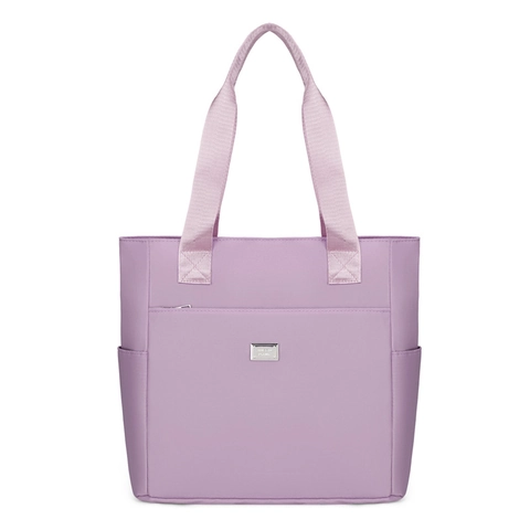 Borsa Tote Grande Capacità Tessuto Oxford Leggera Tasche Multiple Casual Quotidiano Viaggio Spalla Borsa Per Donne