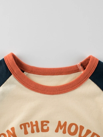 Κοριτσίστικο T-Shirt με Κοντό Μανίκι Ραγκλάν 100% Βαμβάκι Τυπωτό Πάπια Κινούμενα Σχέδια Καλοκαιρινό Casual Παιδικό Αναπνεύσιμο Top