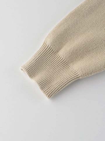 Pull en Tricot de Coton pour Filles Chat de Dessin Animé Col Rond Manches Longues Pullover Doux Chaud pour Enfants Tenue Décontractée