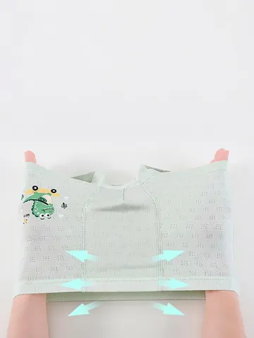 Boys Boxer Briefs Ice Satin Mesh Breathable Antibacterial Dinosaur Printed Underwear Regenerated Cellulose And Spandex