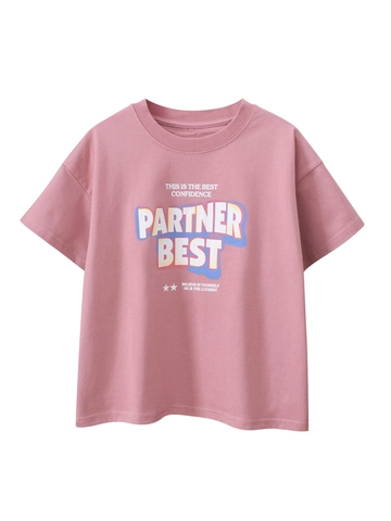 Kids Streetwear Cotton Printed T-Shirt Unisex Loose Casual Short Sleeve Tee Summer Breathable Crew Neck Graphic Top
